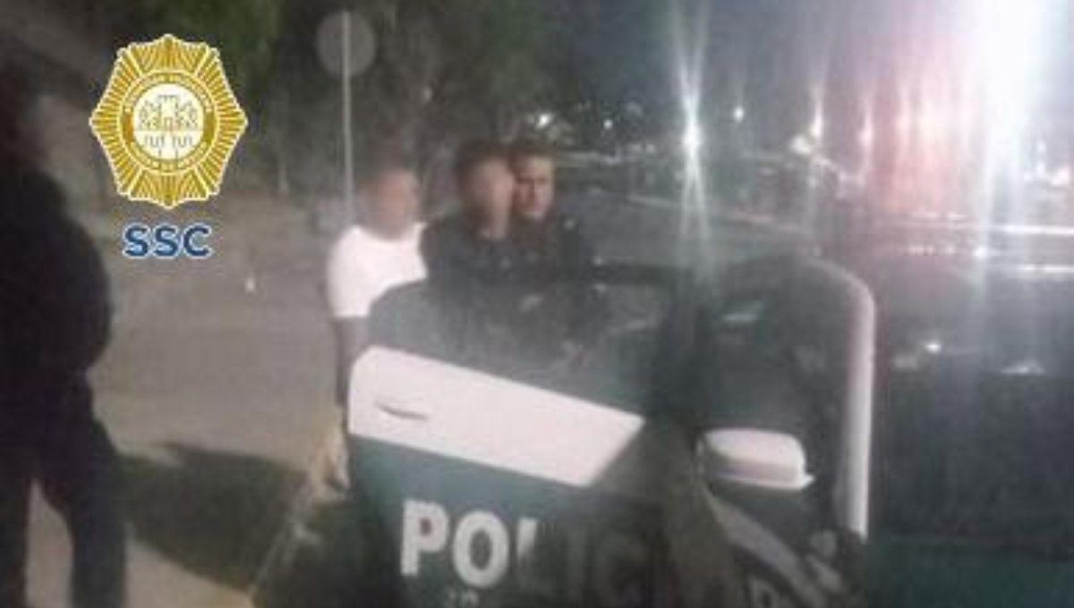 Hombre amenaza con lanzarse de grúa en zona de Observatorio Hombre amenaza con lanzarse de grúa en zona de Observatorio