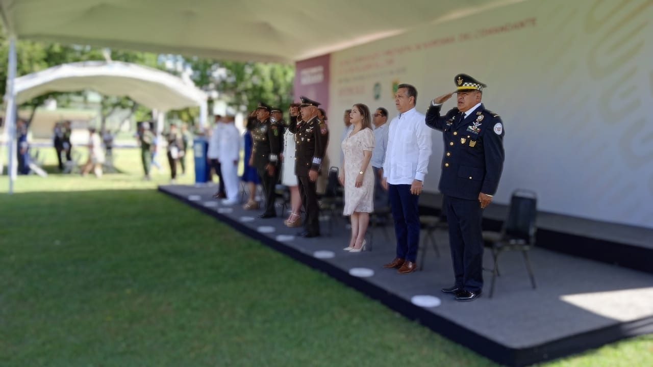 Horacio Flores toma posesión de la 32 Zona Militar de Mérida: EN VIVO