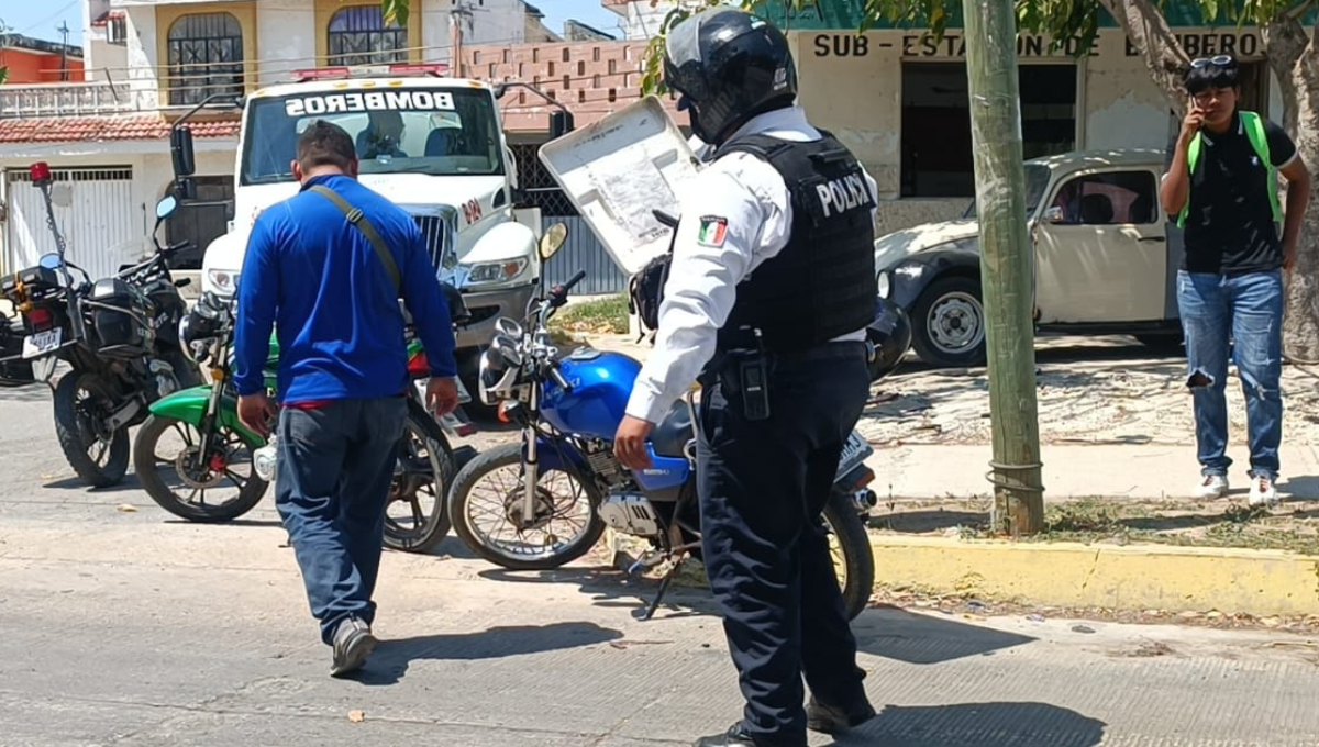 Los daños materiales suman más de 10 mil pesos
