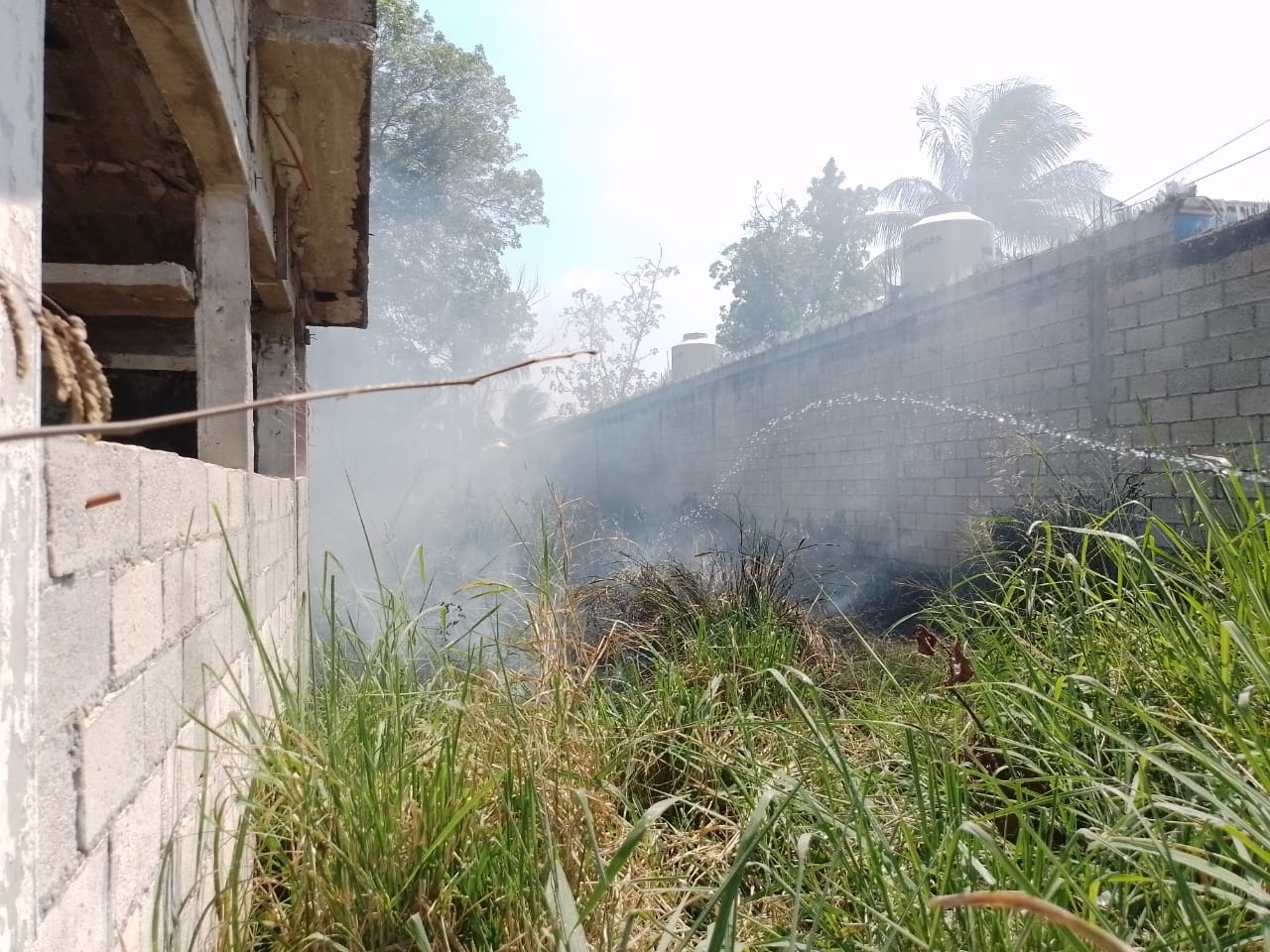 El fuego se habría originado por el efecto lupa
