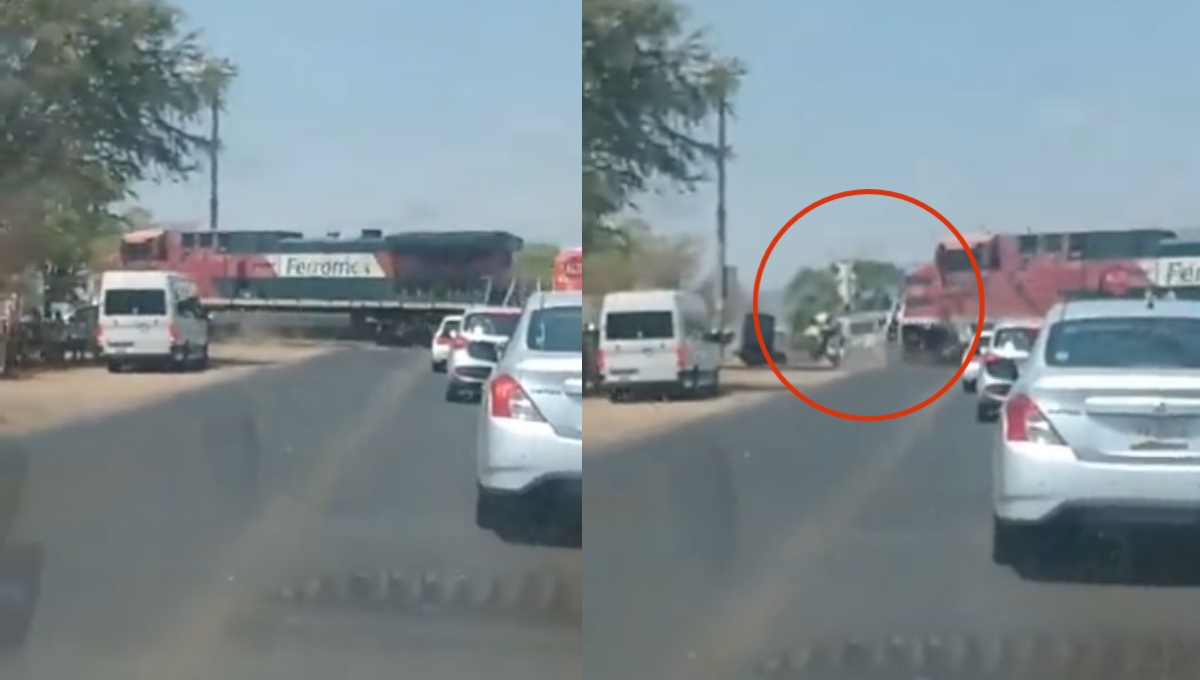 Según se informó, el conductor del taxi dormitó sobre la riel del tren