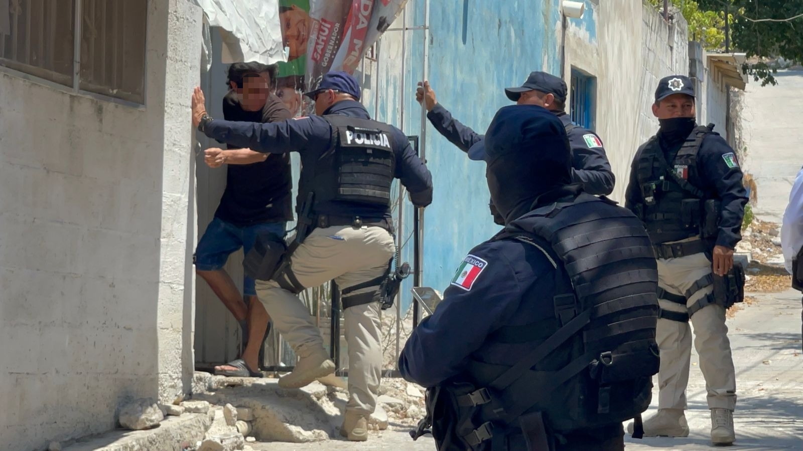El hombre dijo a policías que se encontraba bien luego de pedir auxilio
