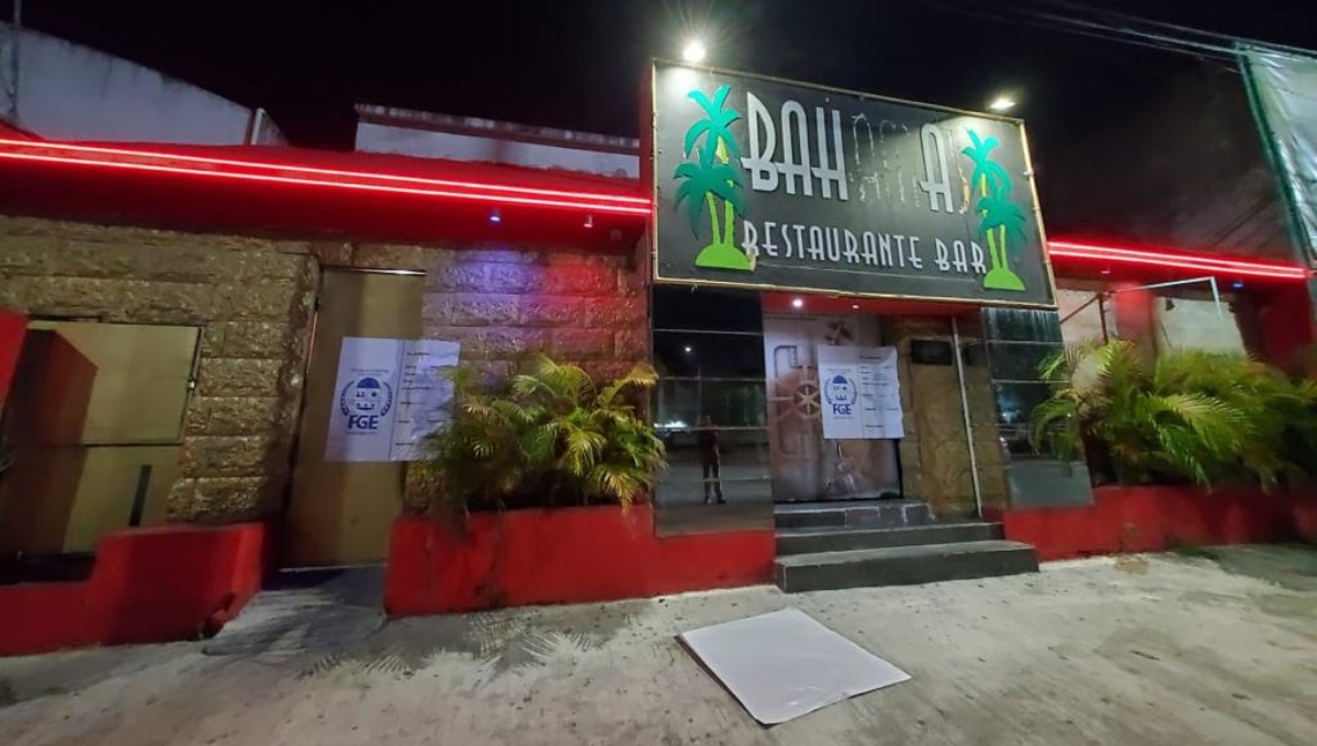 El bar fue asegurado luego de un enfrentamiento armado entre civiles y policías de Cancún El bar fue asegurado luego de un enfrentamiento armado entre civiles y policías de Cancún