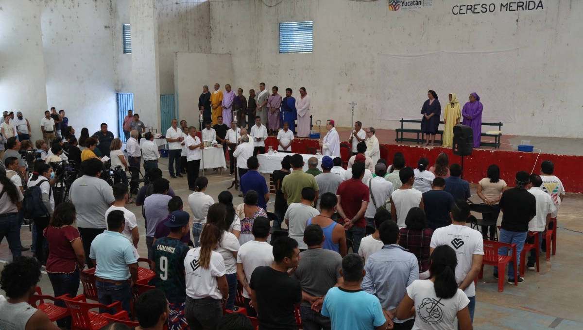 Se realizó el lavado de pies a 11 presidiarios