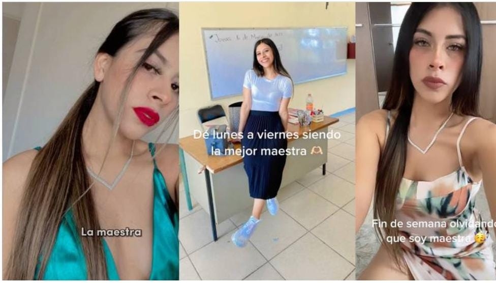 Profesora se hace viral en Tiktok Profesora se hace viral en Tiktok