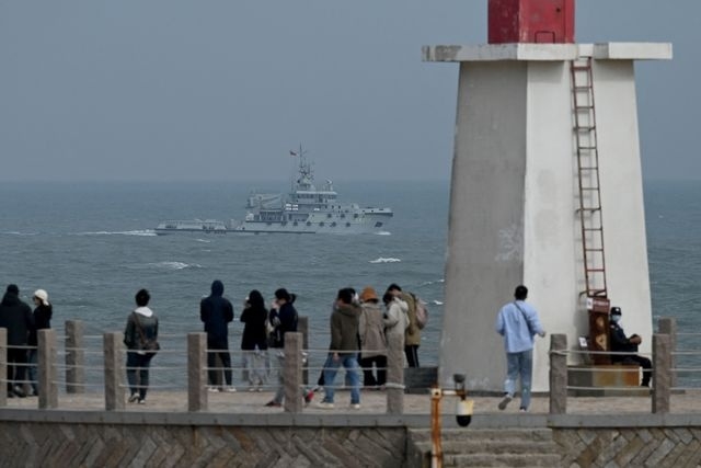 El gobierno de China anunció ejercicios militares en el estrecho de Taiwán.