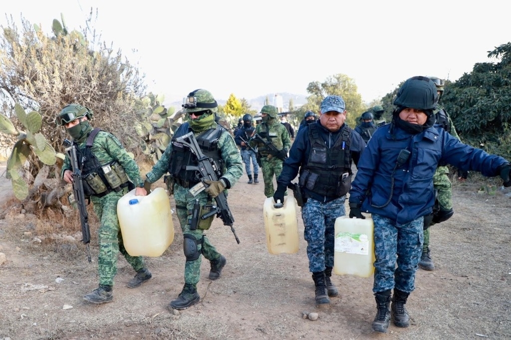 Aseguran a líder huachicolero en Tepetitlán, Hidalgo