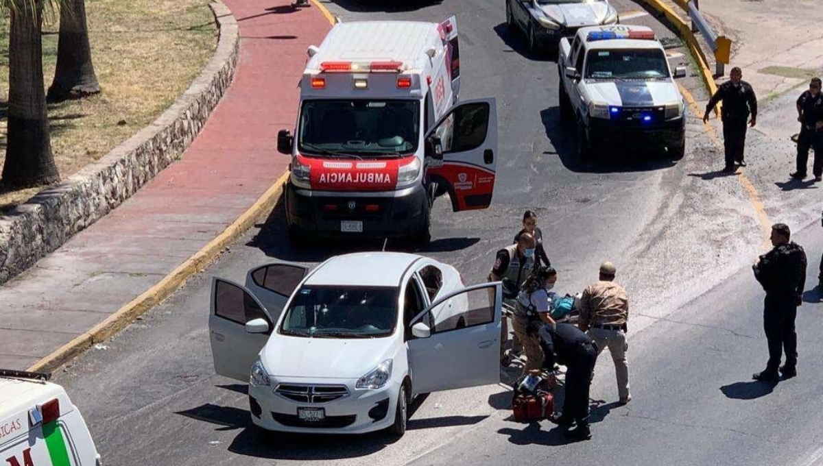 En Chihuahua hombres armados disparan contra un conductor de app En Chihuahua hombres armados disparan contra un conductor de app