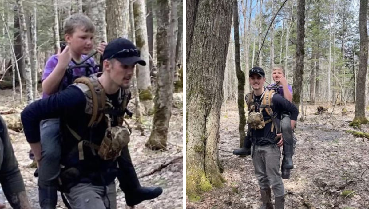 El menor se encontraba a 3 kilómetros de su campamento El menor se encontraba a 3 kilómetros de su campamento