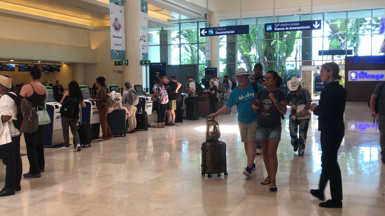 El tráfico para llegar de Cancún al AIC está prácticamente libre