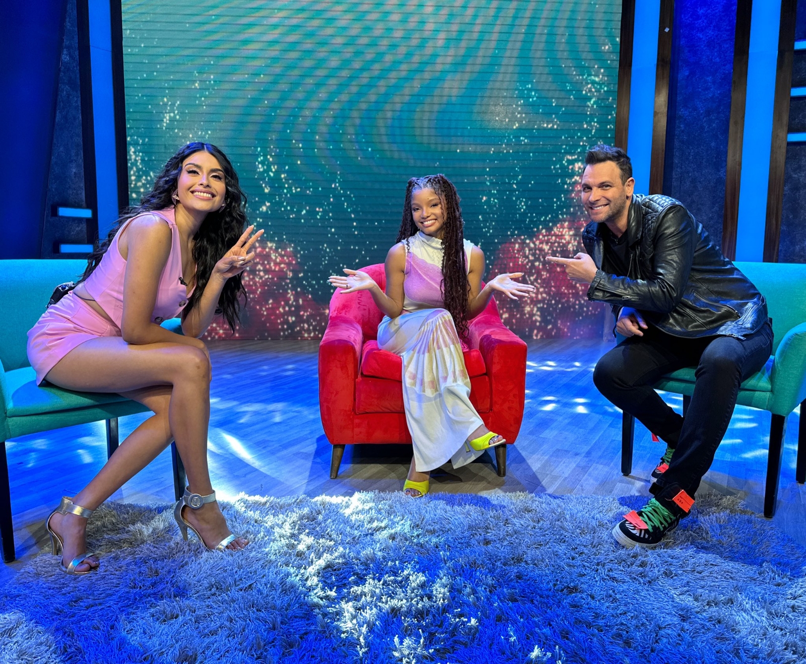 Hailey Bailey fue invitada en Venga la Alegría