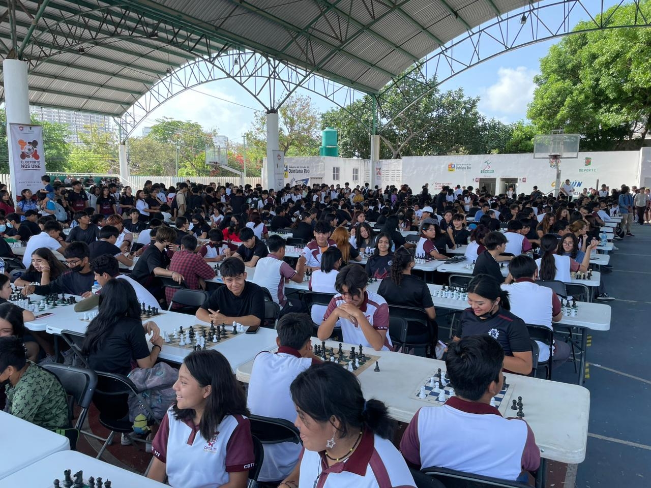El Festival del Ajedrez se realizó en el domo Jacinto Canel de Cancún