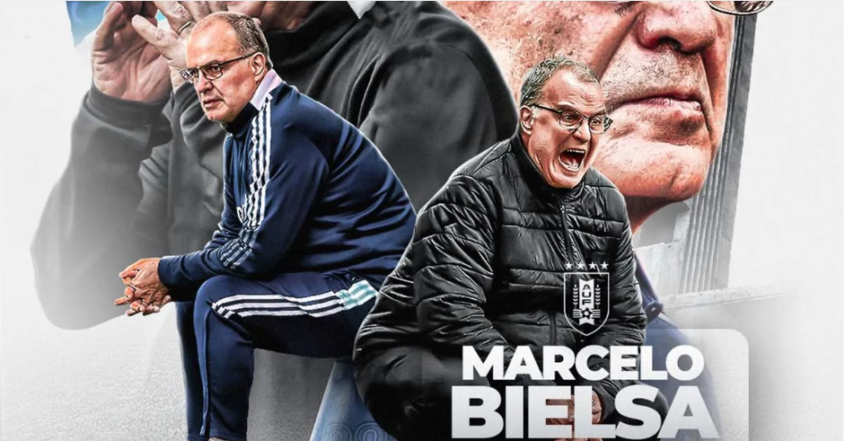 Marcelo Bielsa, nuevo DT de la Selección de Uruguay