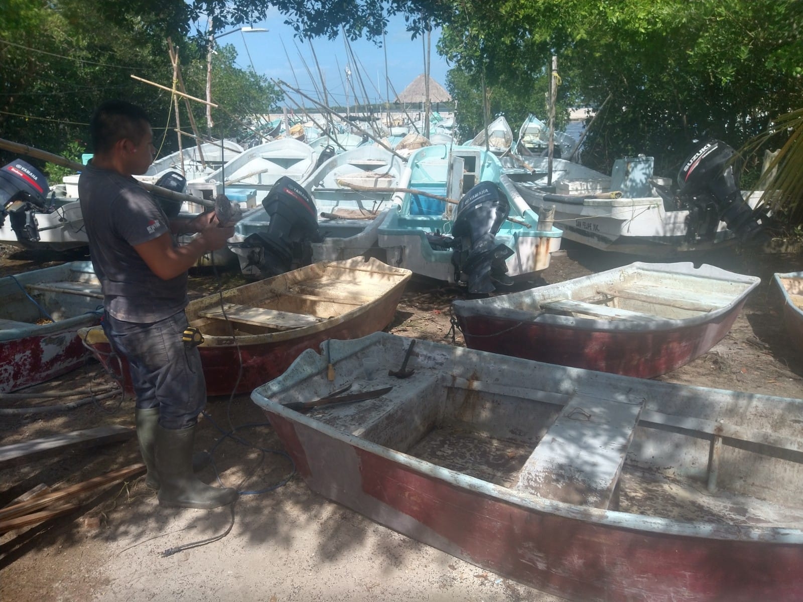Sobrepesca en el Litoral Oriente de Yucatán amenaza especies