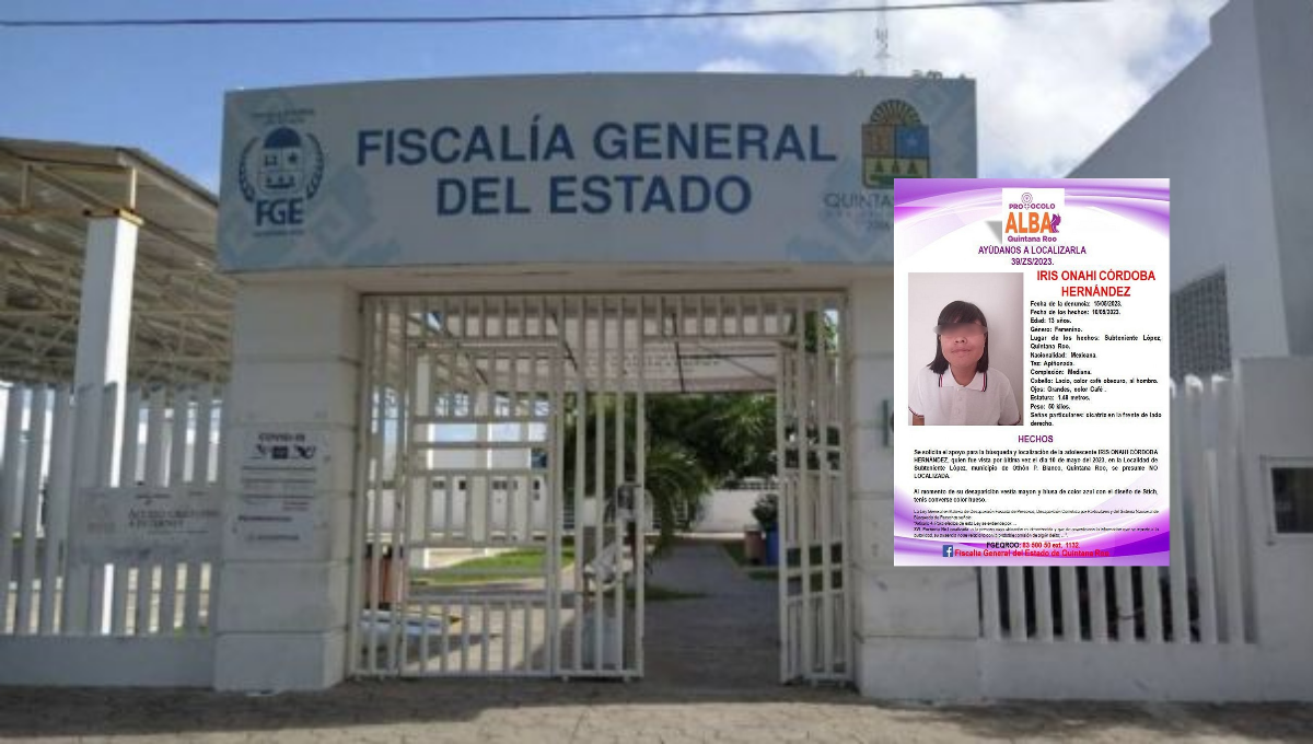 Iris Onahi Córdoba Hernández fue vista por última vez en la localidad de Subteniente López Iris Onahi Córdoba Hernández fue vista por última vez en la localidad de Subteniente López