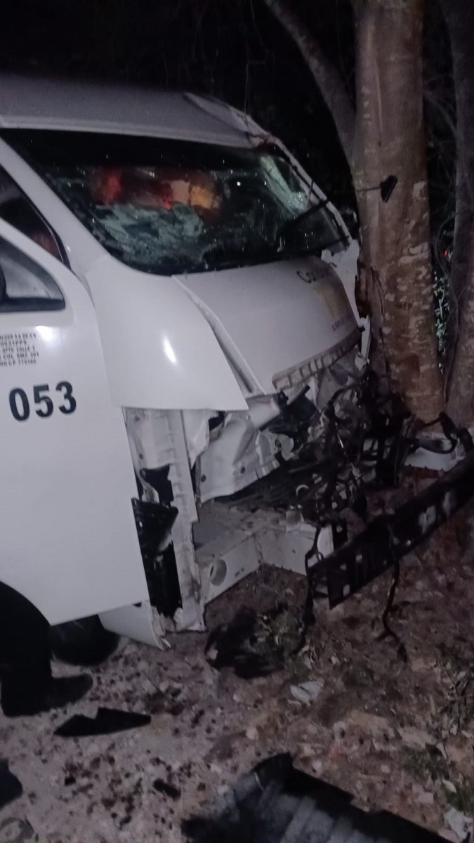 En total, fueron seis lesionados en el choque sobre carretera Gas Auto