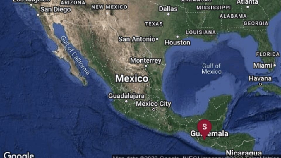 El Servicio Sismológico Nacional reportó el movimiento durante la tarde de este miércoles 17

