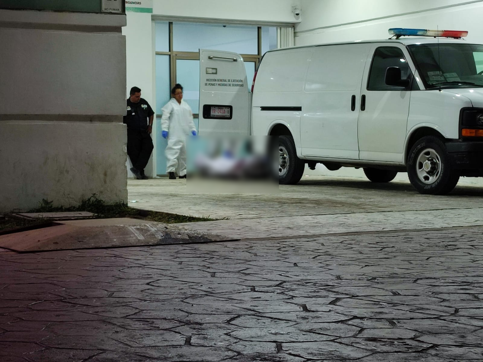 Las autoridades ministeriales se hicieron cargo del levantamiento del cadáver
