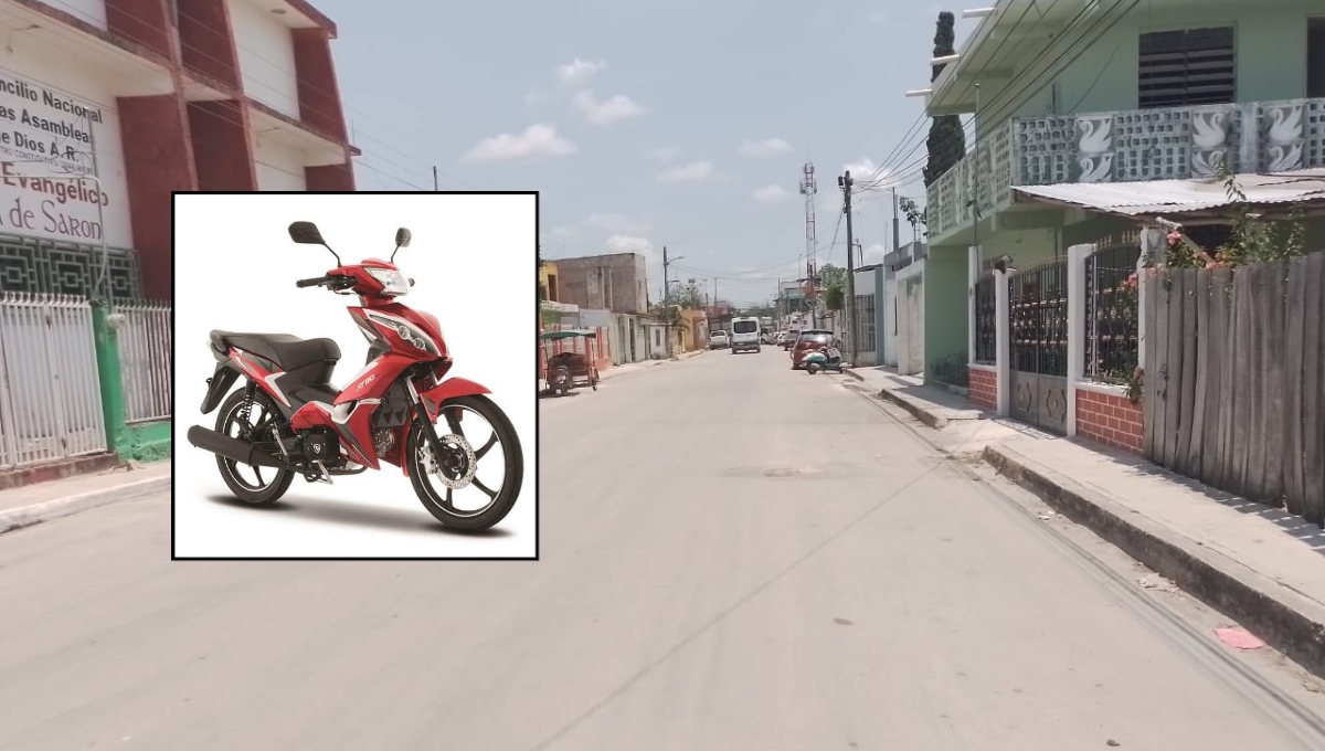 La motocicleta tiene dos meses que fue comprada por su dueño La motocicleta tiene dos meses que fue comprada por su dueño
