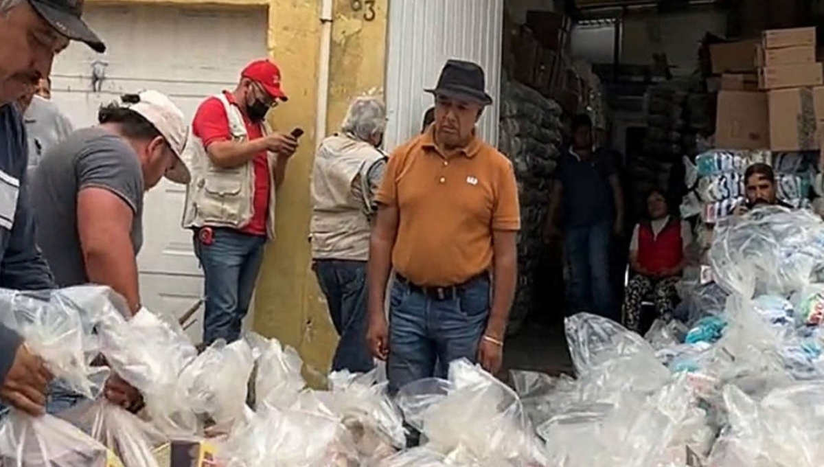 Hallan bodega de despensas 'a favor' de Alejandra del Moral en Tlalnepantla Hallan bodega de despensas 'a favor' de Alejandra del Moral en Tlalnepantla