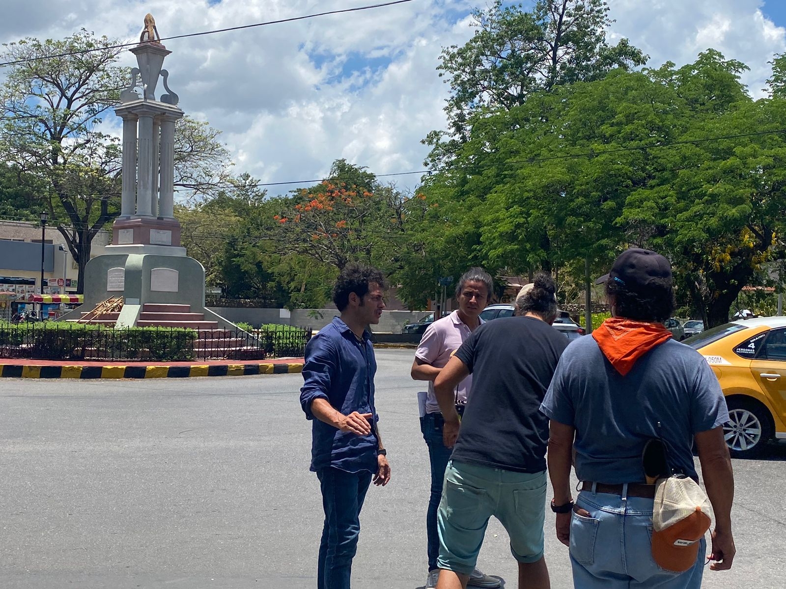 Alfonso Dosal y Juan Pablo Medina grabaron en Mérida
