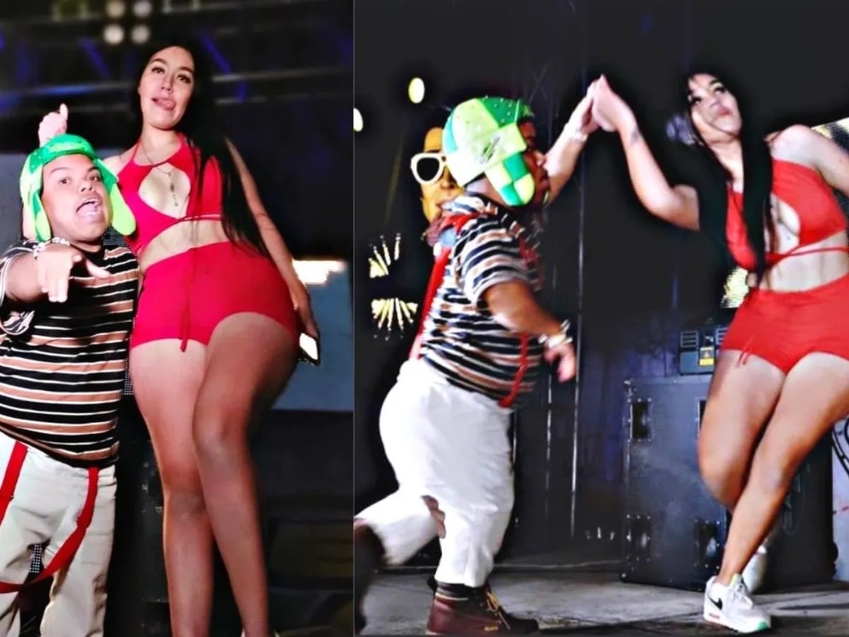“La Pompis”, bailarina de Sonido Pirata