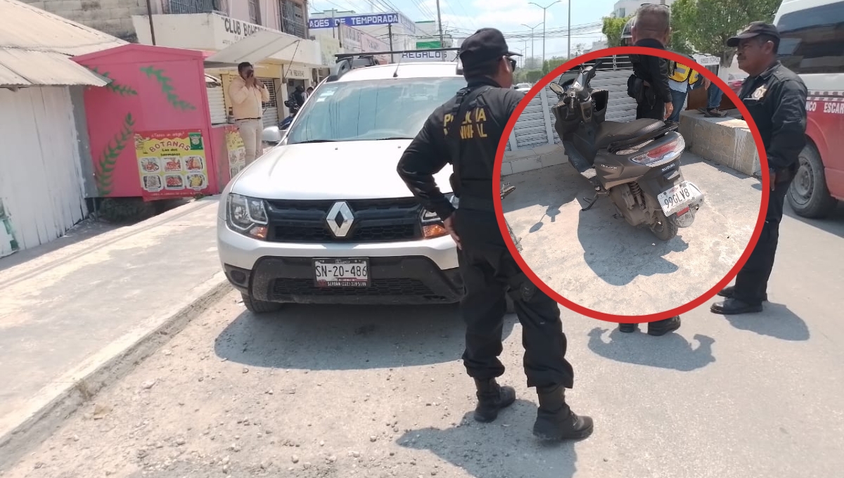 Los involucrados llegaron a un acuerdo en el lugar Los involucrados llegaron a un acuerdo en el lugar