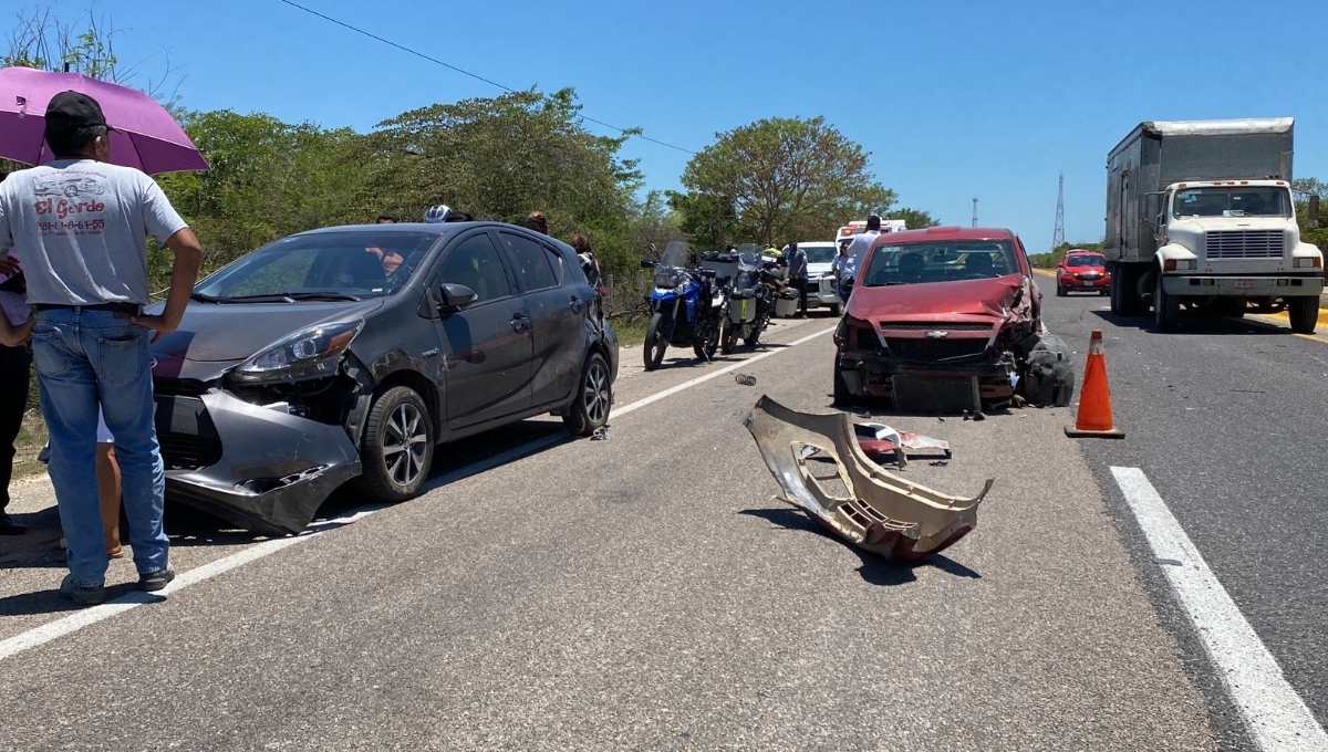 Los involucrados llegaron a un acuerdo en el lugar de los hechos