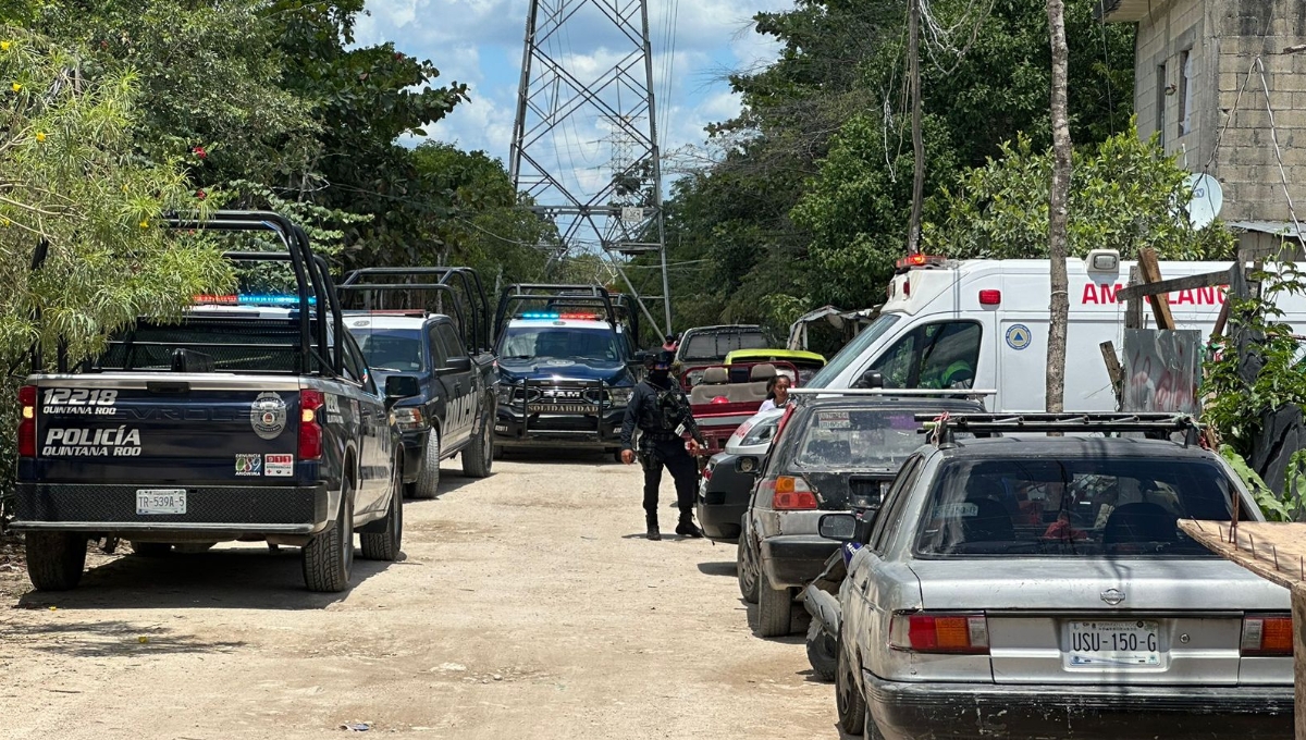 Las dos personas presentan herida en la pierna y el segundo a la altura de la rodilla Las dos personas presentan herida en la pierna y el segundo a la altura de la rodilla