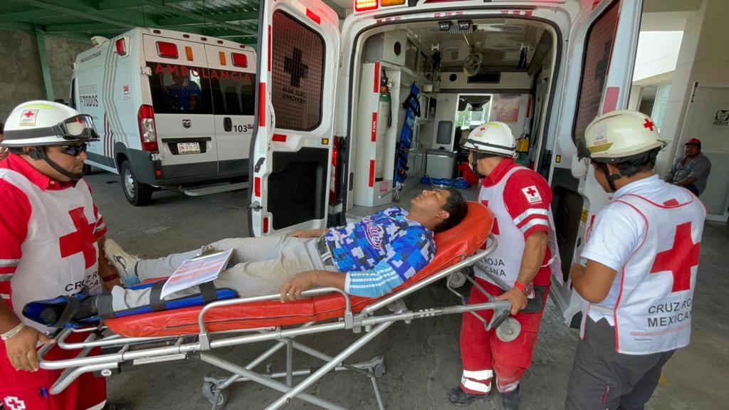 El jugador dio un mal paso mientras corría lo que provocó la fractura El jugador dio un mal paso mientras corría lo que provocó la fractura