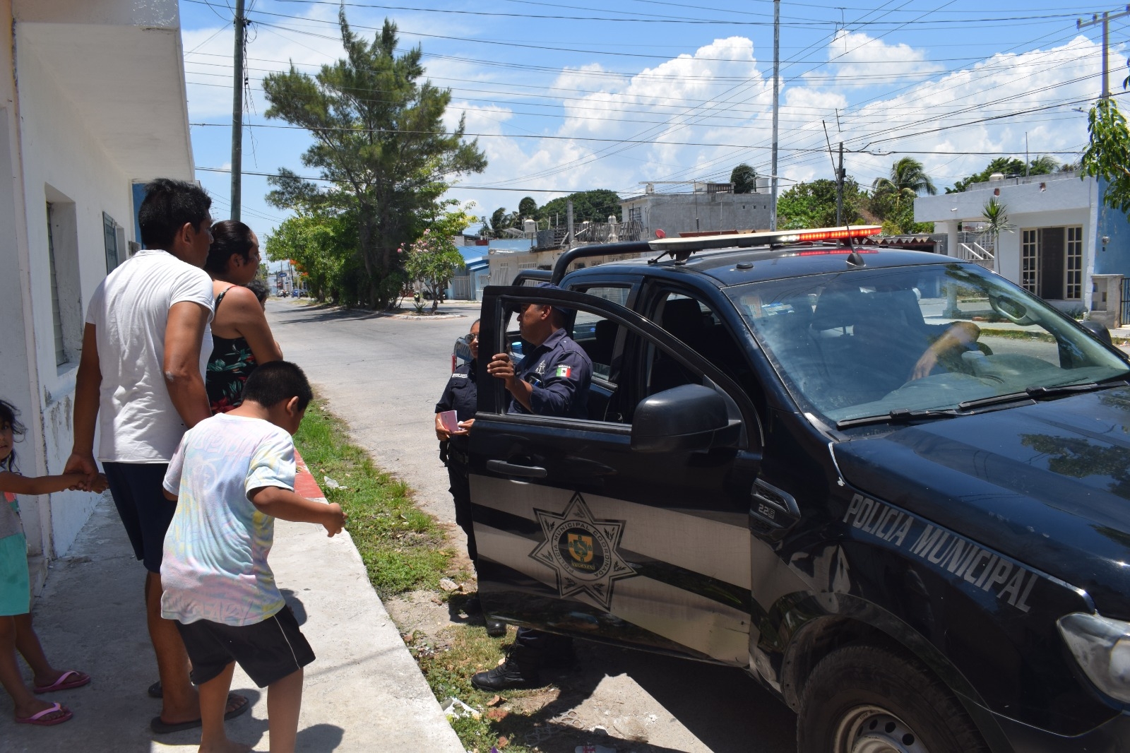 La detención se hizo a medio día de este domingo