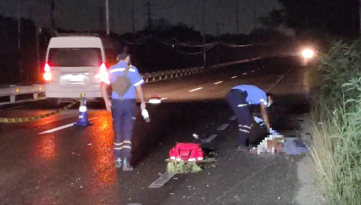 El motociclista perdió la vida de manera instantanea