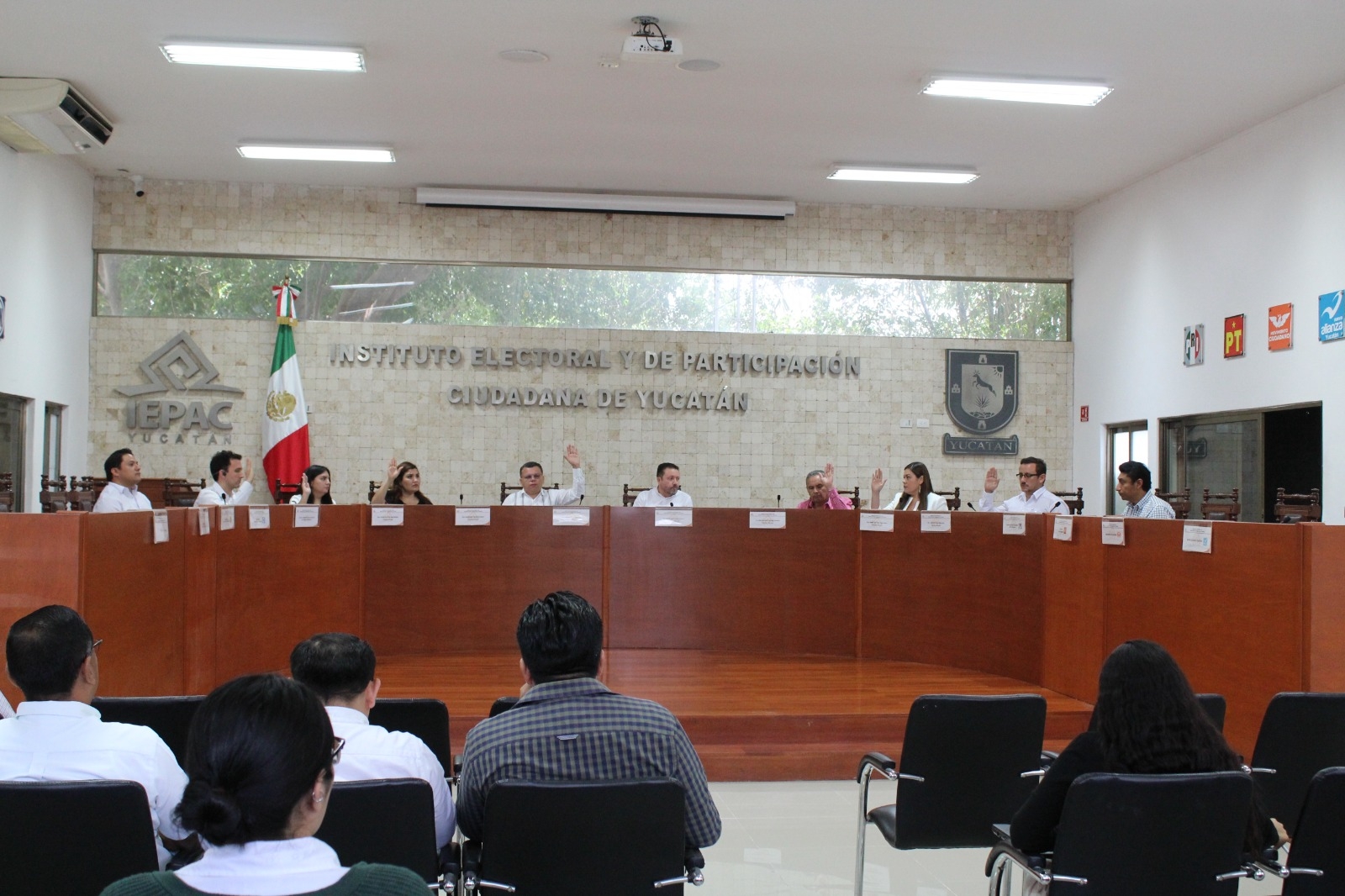 En la sesión se invitó a la ciudadanía a sumarse a la preparación, desarrollo y vigilancia del proceso; inicia renovación de consejo electoral
