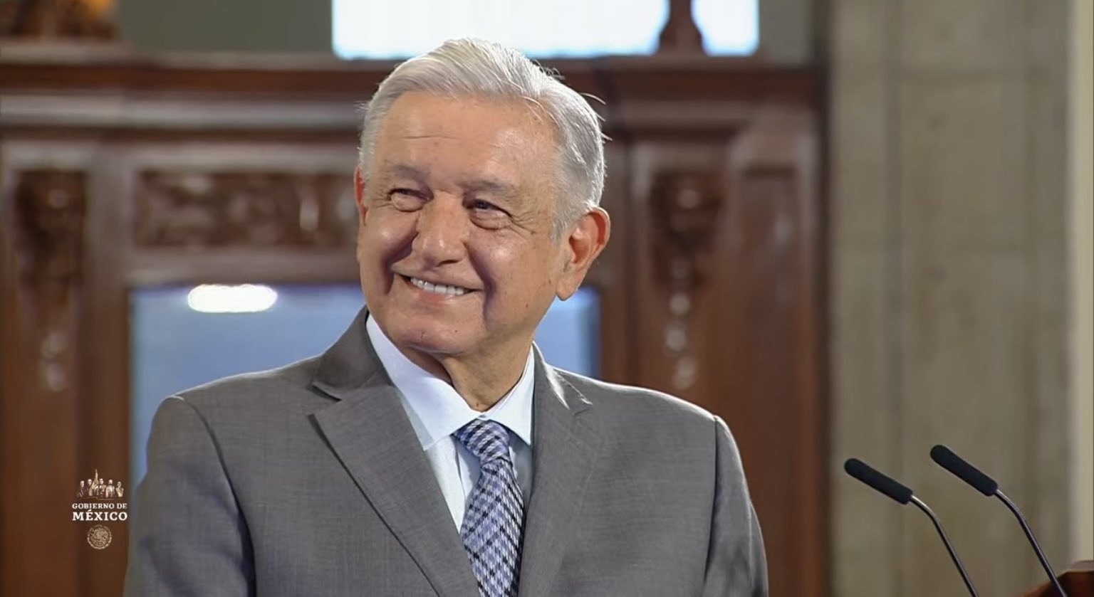Presidente AMLO en conferencia de prensa