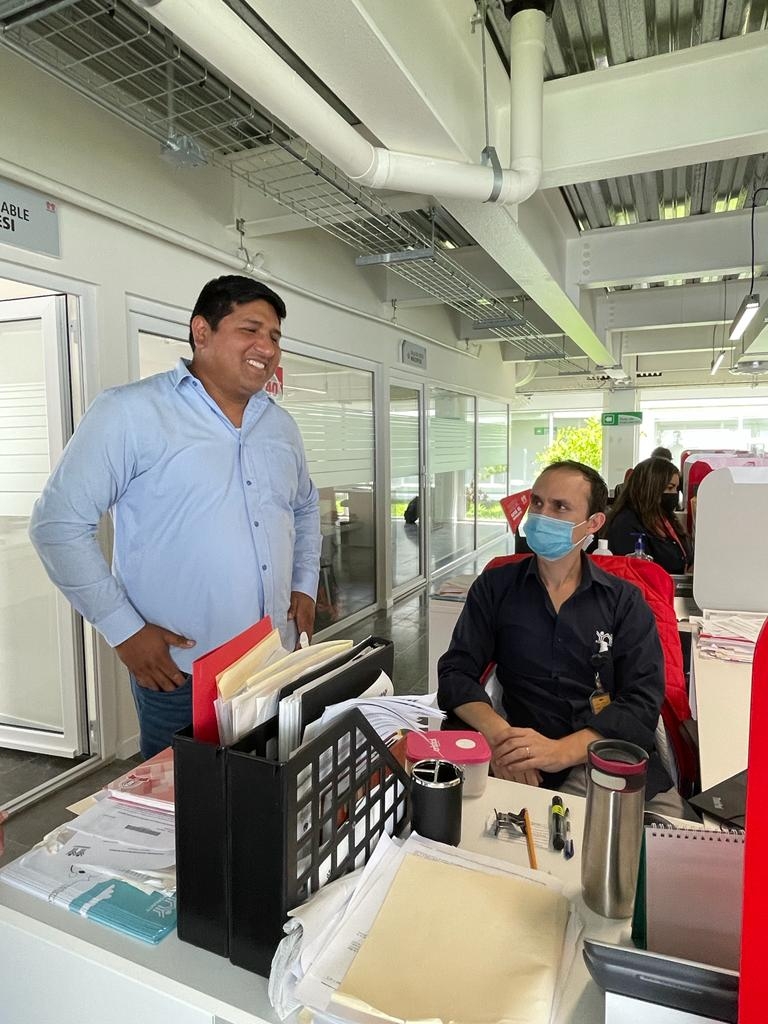 El empresario destacó la buena respuesta en el uso de la línea de atención Infonatel