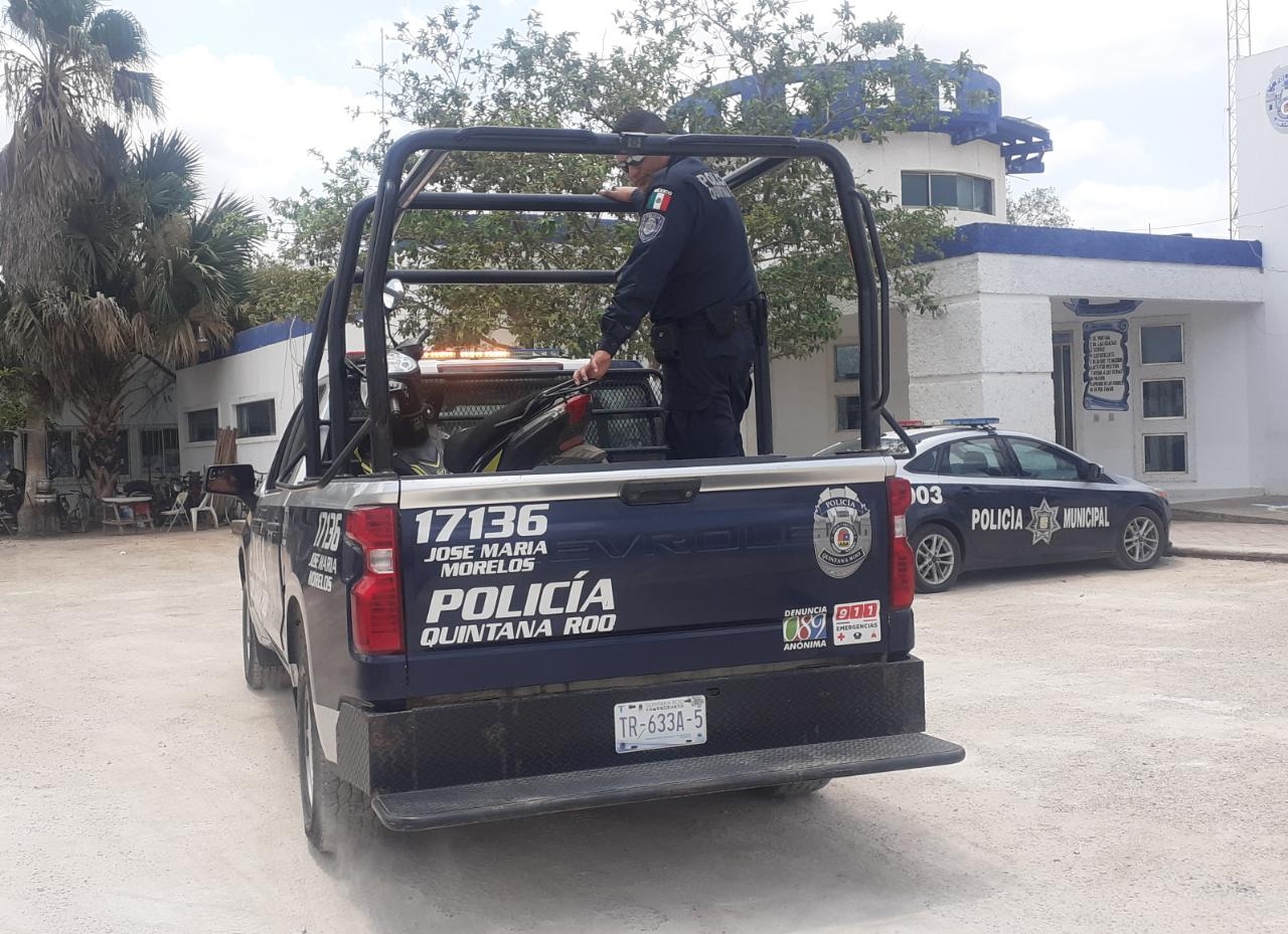 La unidad fue traslada por la policía de vialidad al corralón municipal La unidad fue traslada por la policía de vialidad al corralón municipal