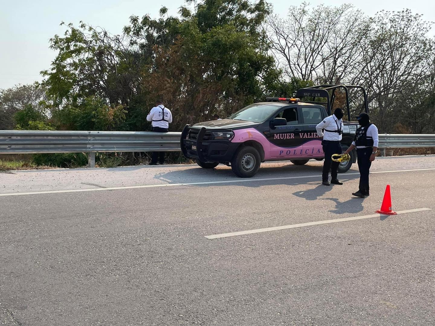 El cuerpo fue hallado en un terreno baldío El cuerpo fue hallado en un terreno baldío