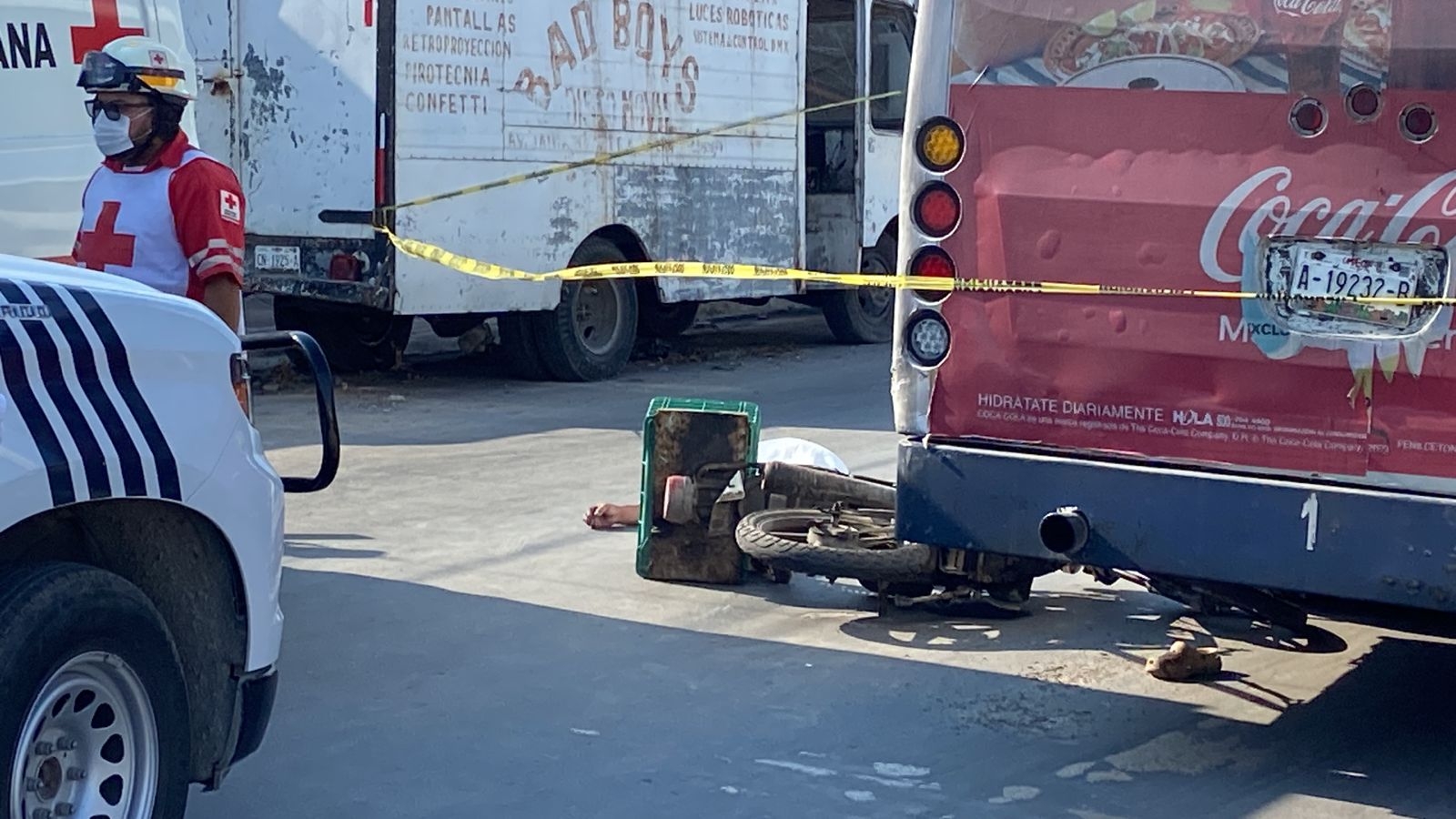 Los paramédicos solo llegaron a confirmar la muerte del hombre