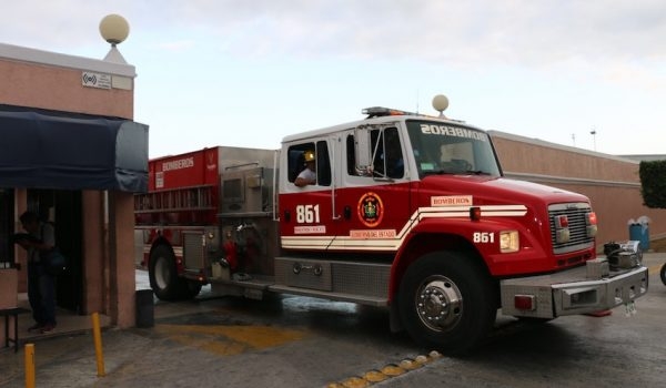 En el incendio solo se reportaron daños materiale