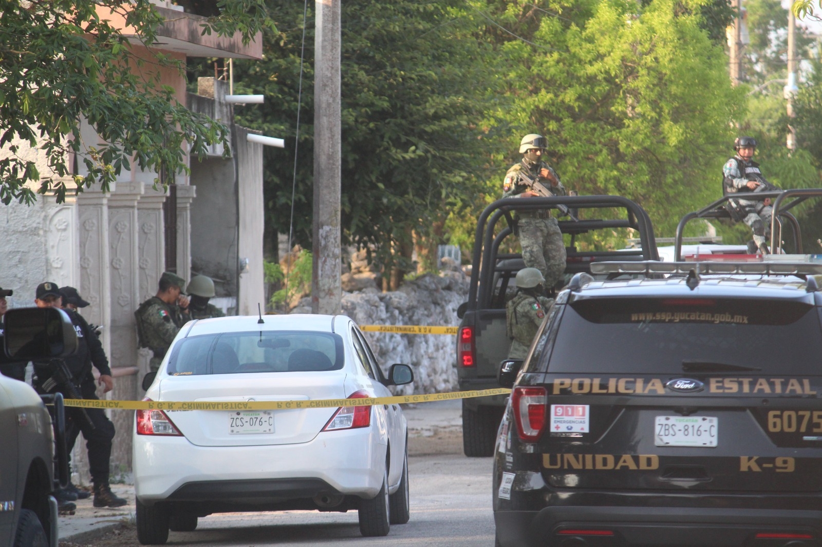 Capturan al 'León' y a su esposa durante cateo antidrogas en Sinanché
