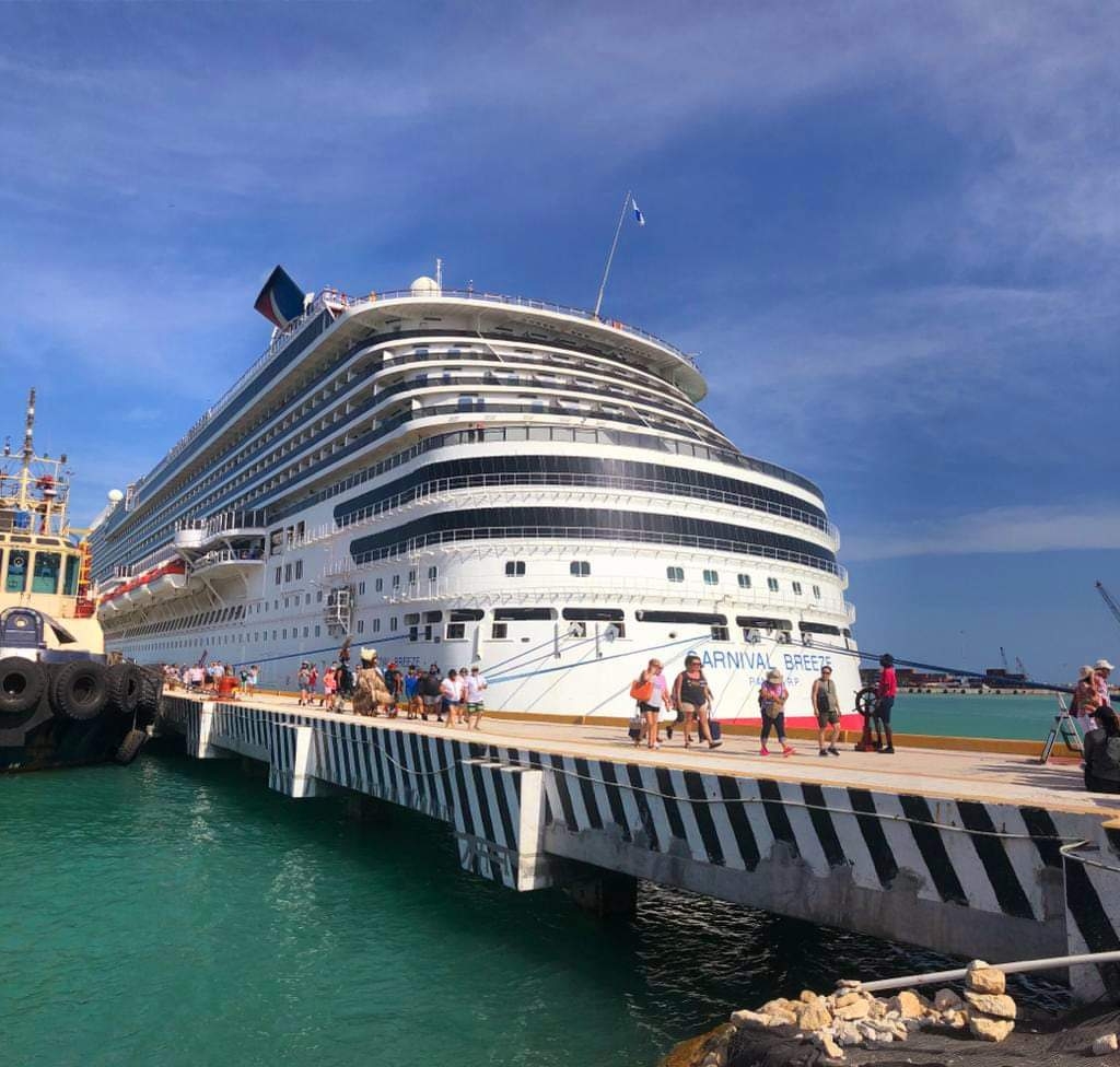 Progreso ha tenido 40 arribos de cruceros de enero a mayo