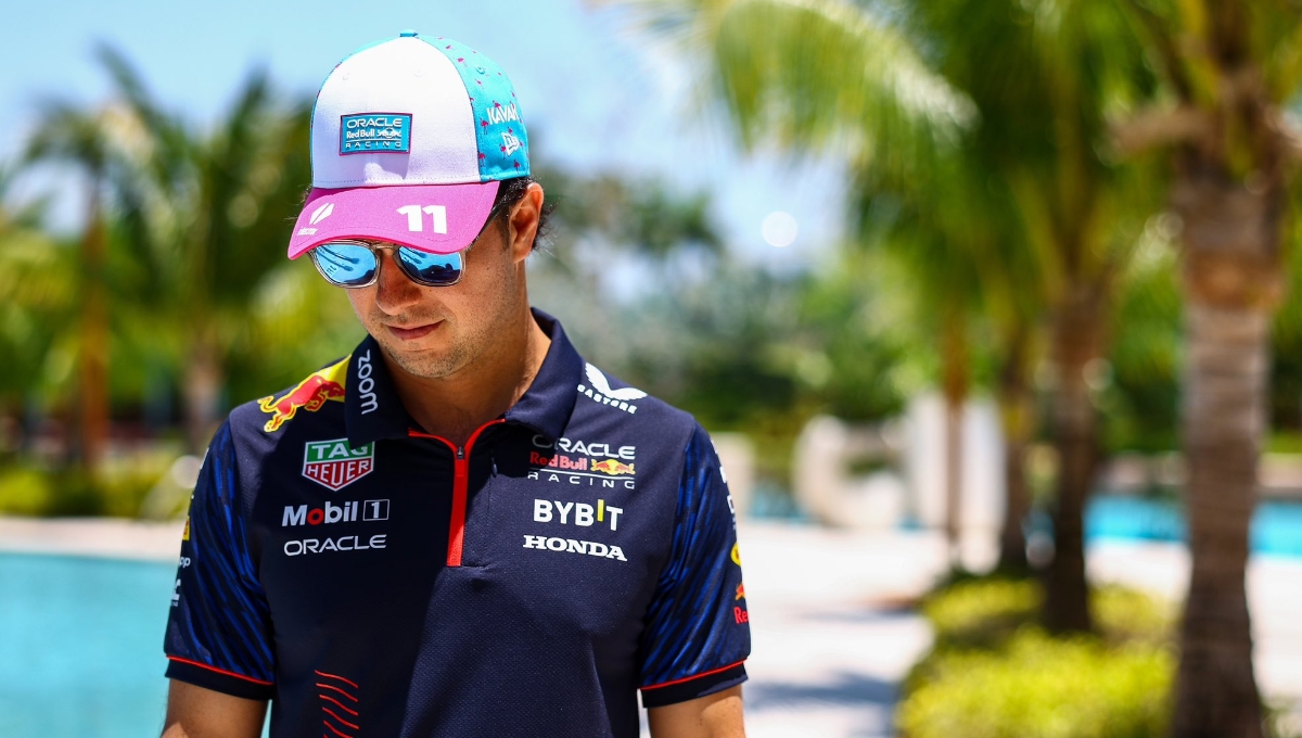 Checo Pérez no se pudo colocar en el top-ten de los pilotos durante la primera prueba del Gran Premio de Miami