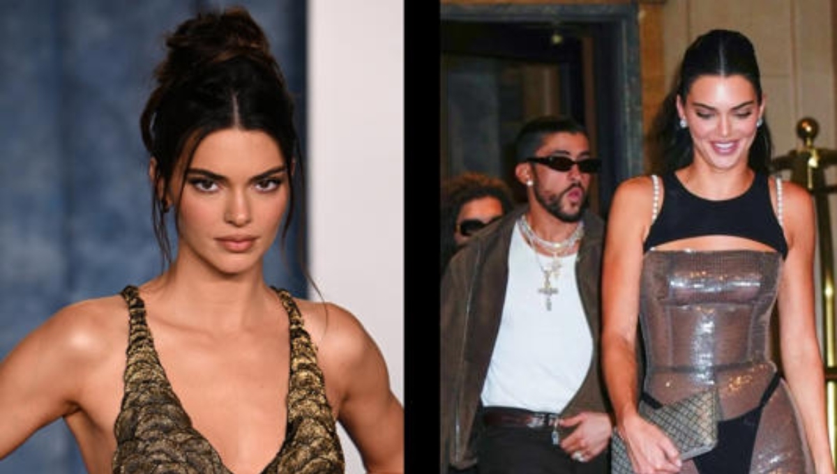Captan a Kendall Jenner en una escena de celos con Bad Bunny