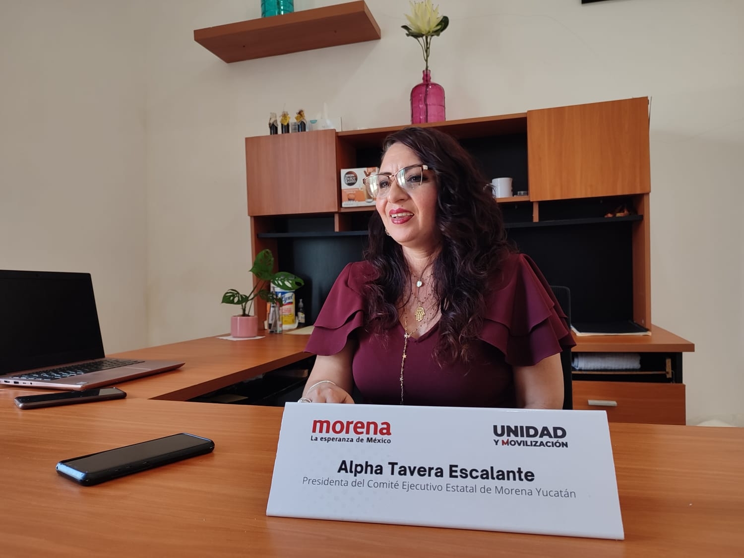 La presidenta estatal dijo que responderá en tiempo, forma y de acuerdo con los procedimientos establecidos del INE