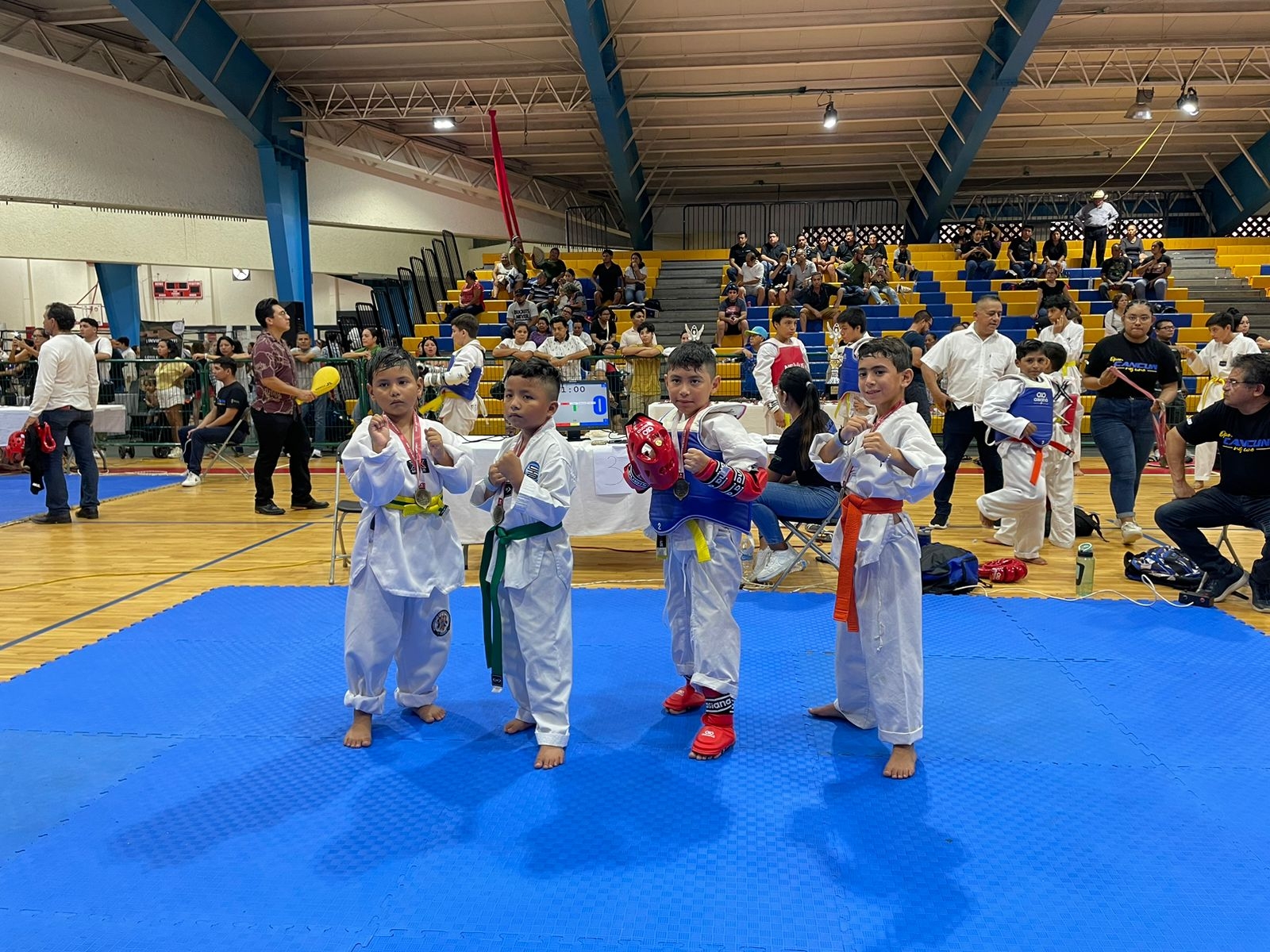 Son atletas de la Península de Yucatán los que participan en el Cancún Open 2023