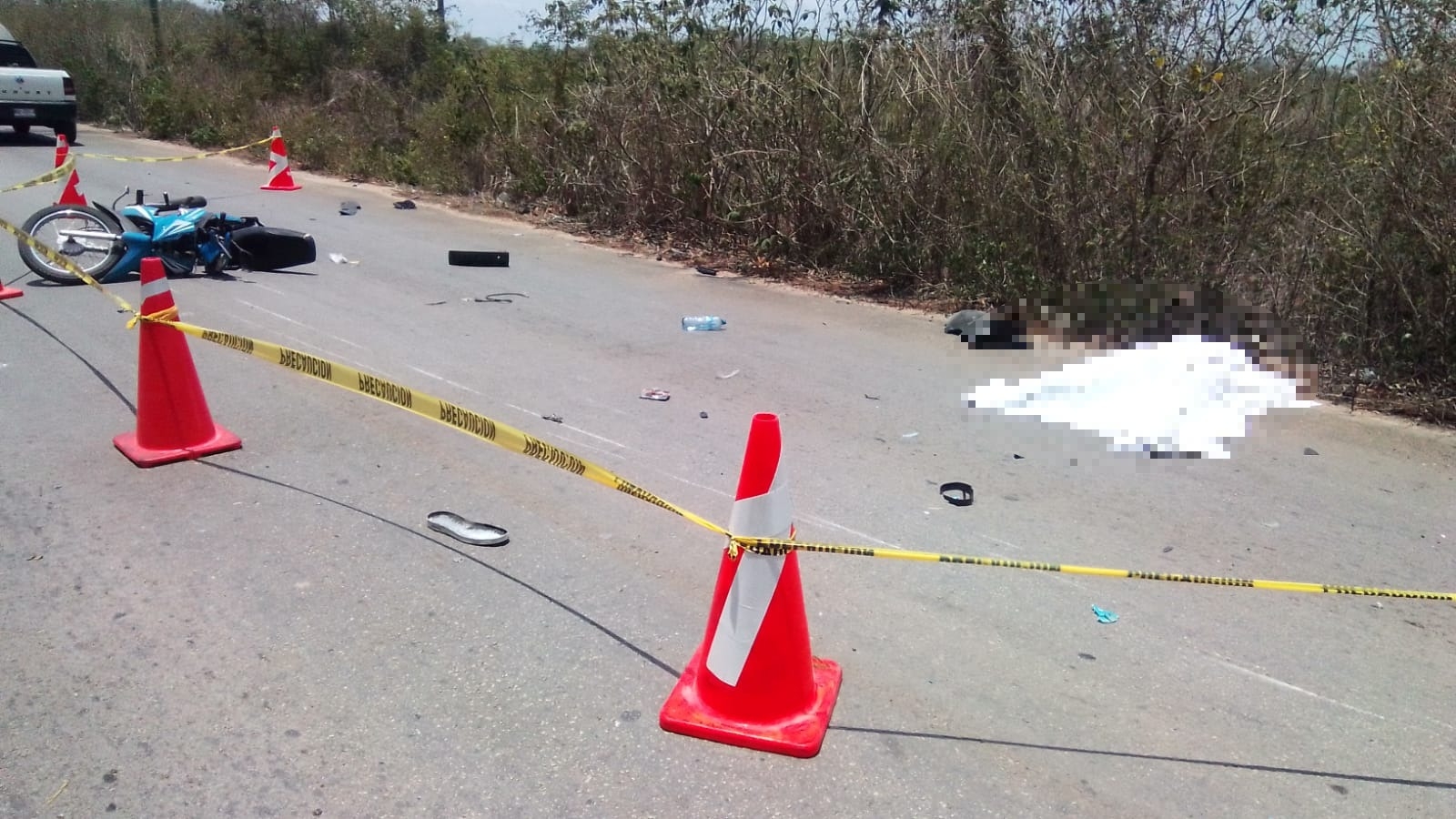 El menor de 6 años terminó entre la maleza El menor de 6 años terminó entre la maleza