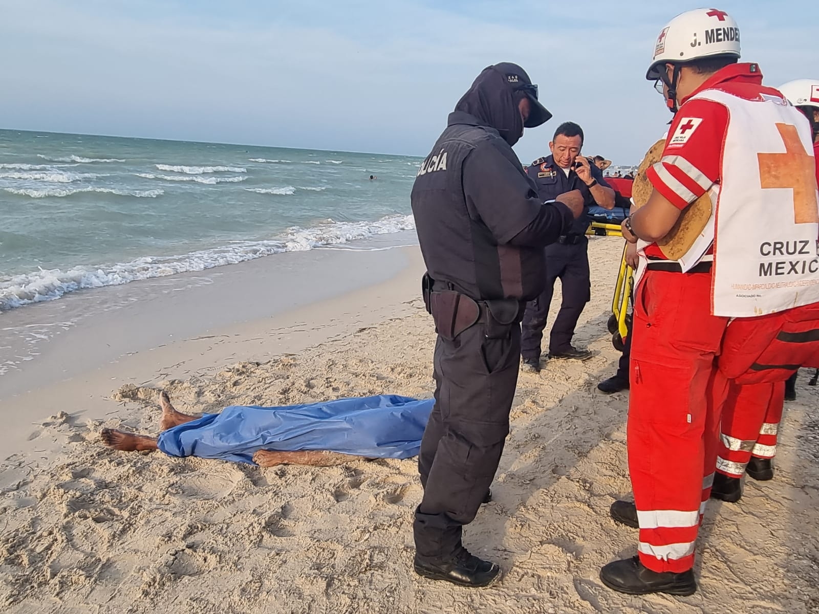 Cuerpos de emergencia llegaron al lugar pero la persona ya no contaba con signos vitales