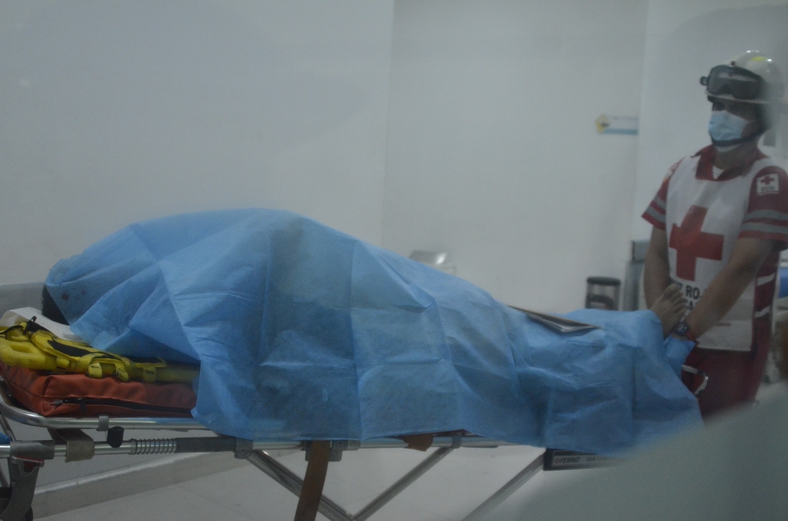 EL herido fue trasladado a un hospital, pero perdió la vida