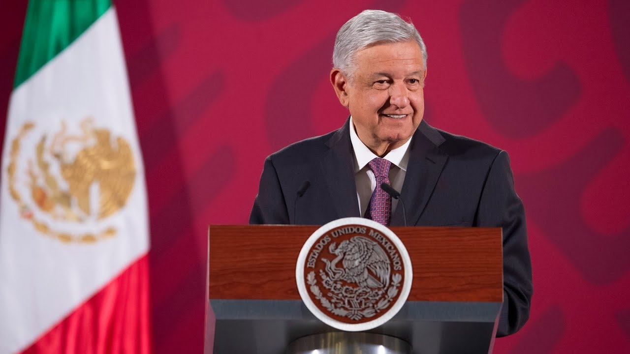 Presidente AMLO en conferencia de prensa