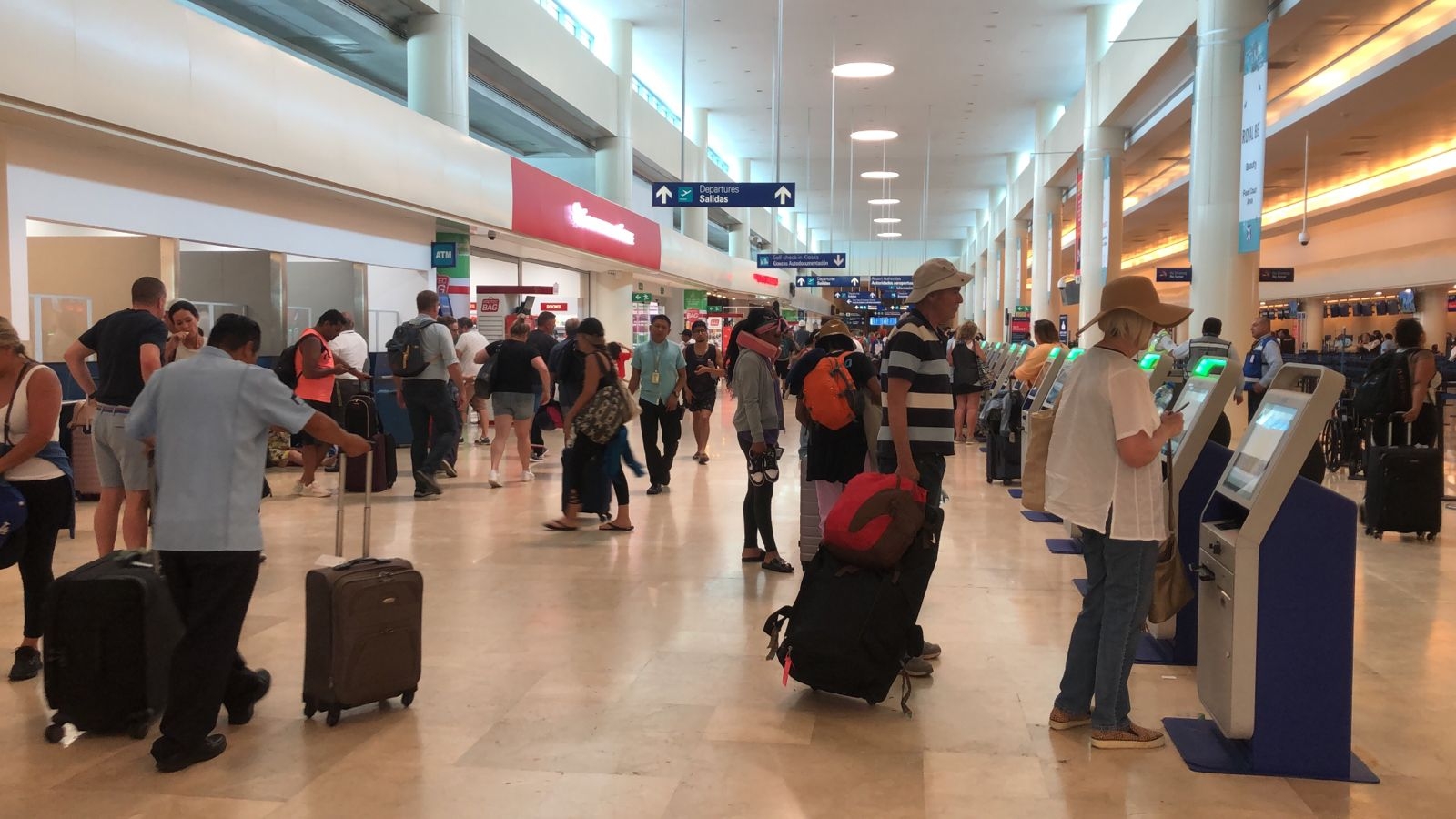 Hasta el medio día no se reportaron cancelaciones